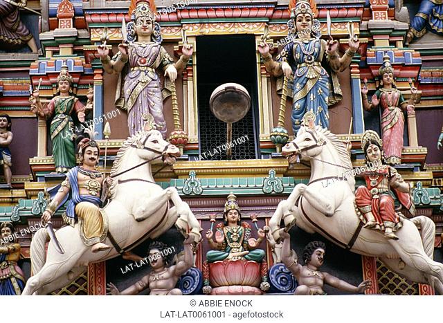 Sri Mariammam Temple is the oldest Hindu temple in Kuala Lumpa and was built in 1873. It is built is a south Indian Dravidian style