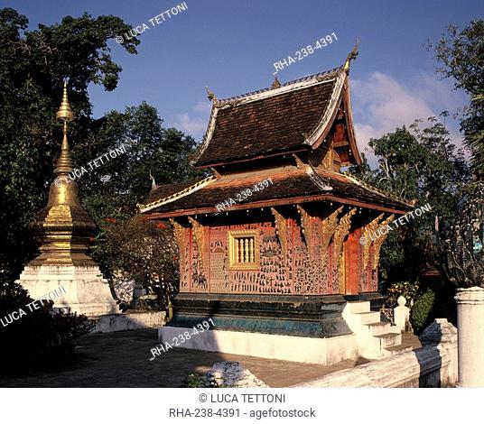 Wat Mai Suwannaphumaham, Luang Prabang, UNESCO World Heritage Site, Laos, Indochina, Southeast Asia, Asia