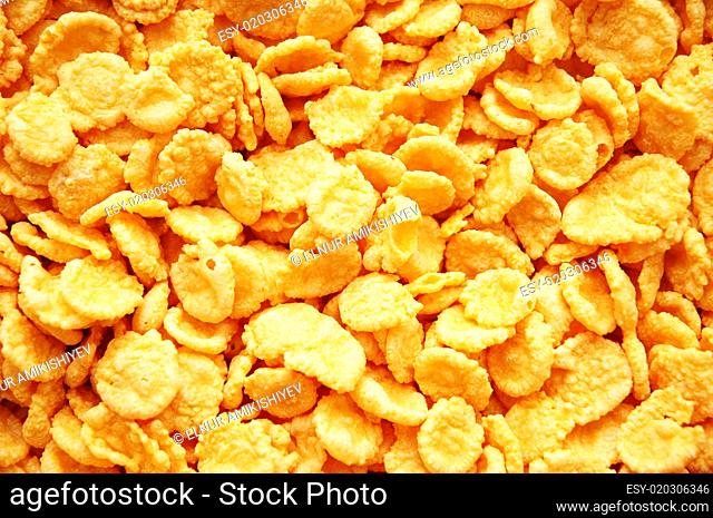 Cereal flakes - can be used as a background