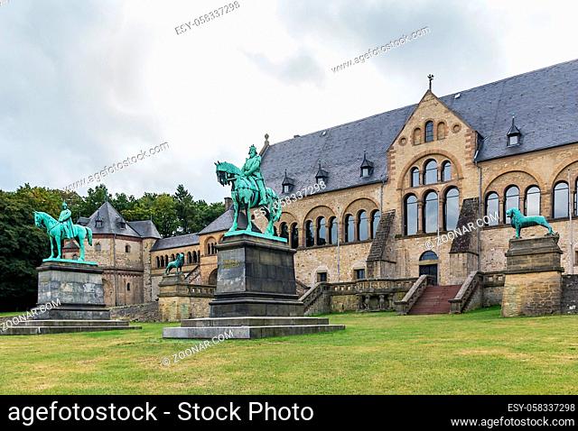 Imperial Palace in Goslar is the greatest, oldest and best-preserved secular building of the 11th century in Germany