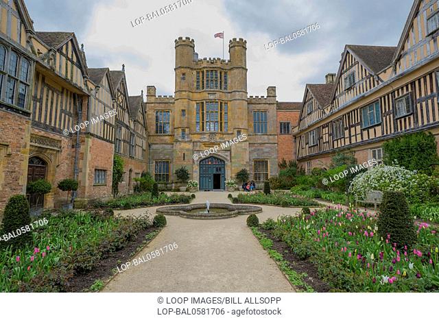 Coughton Court is an imposing Tudor house and has been home to the Throckmortons since 1409