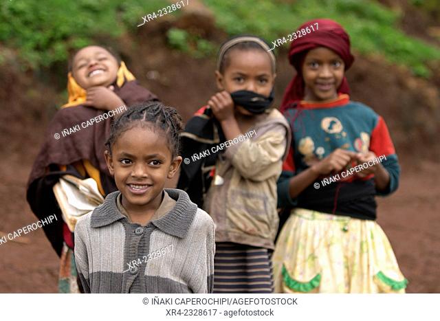 Children, Shashemene, Oromia Region, Ethiopia, Africa