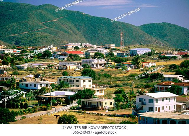 'Spanish Town' in Virgin Gorda Island. British Virgin Islands