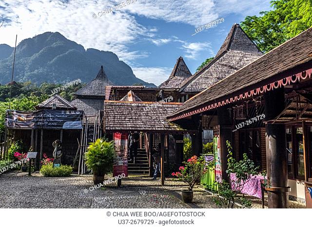 Sarawak Cultural Village also named as Sarawak Living Museum, Damai, Malaysia