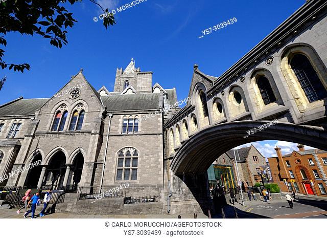 The Synod hall of the Christ Church Cathedral , the building that houses Dublinia, Dublin, Ireland, Europe