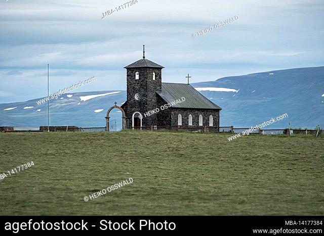 Church, stone church, Lutheran Church, Ãžingeyraklausturskirkja, Iceland