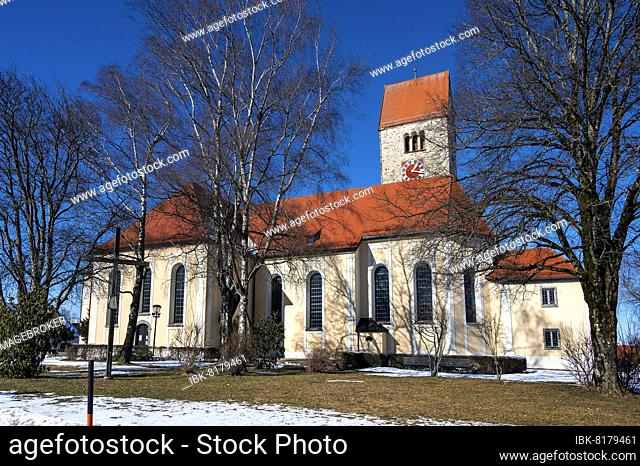 St. Pankratius Parish Church, Wiggensbach, Allgäu, Bavaria, Germany, Europe