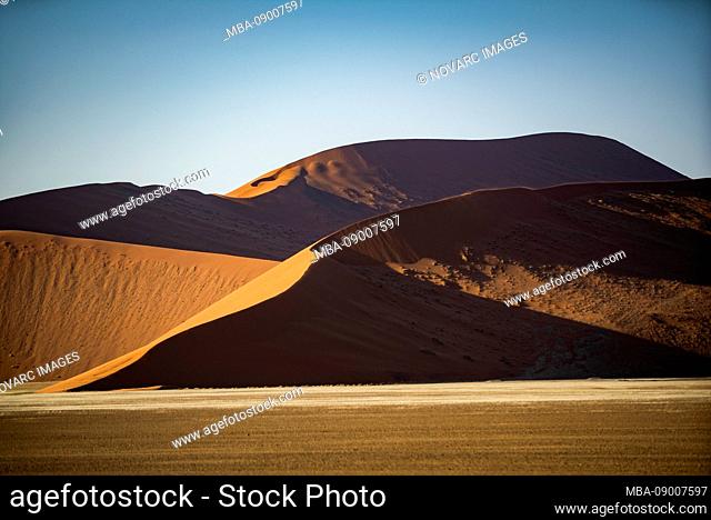 The largest dunes in the world, Sossusvlei, Namibia, Africa