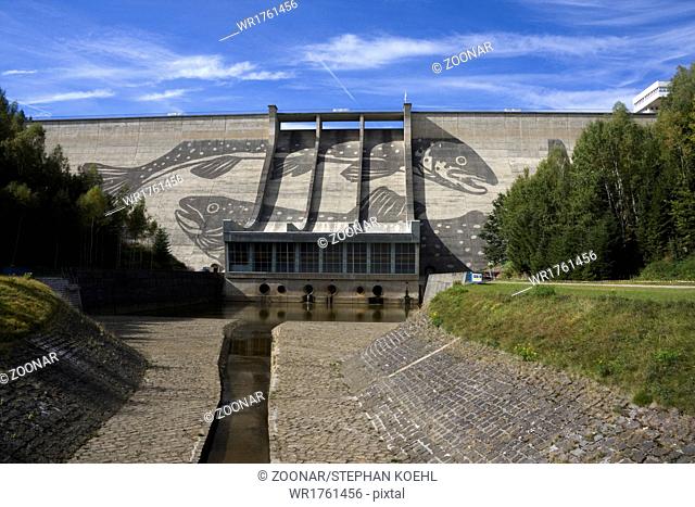 Dam drinking water reservoir