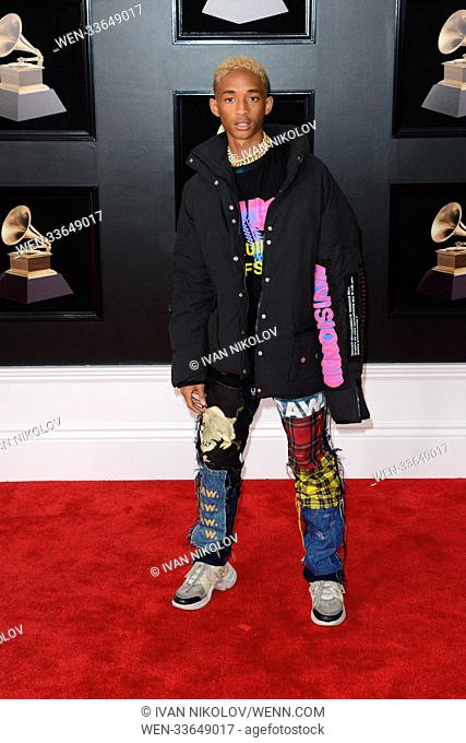 60th Annual GRAMMY Awards held at Madison Square Garden Featuring: Jaden Smith Where: New York, New York, United States When: 28 Jan 2018 Credit: Ivan...