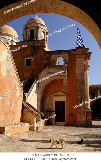 The Agia Triada - Holy Trinity - monastery - 17th century