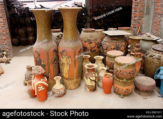 ceramics workshop, Hanoi region, Vietnam