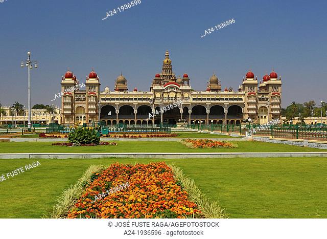 India , Karnataka State , Mysore City, Mysore Palace
