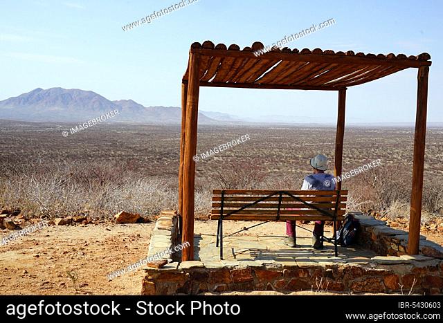 Viewpoint, Rhino View, Ameib Ranch, Erongo Mountains, Republic of Namibia