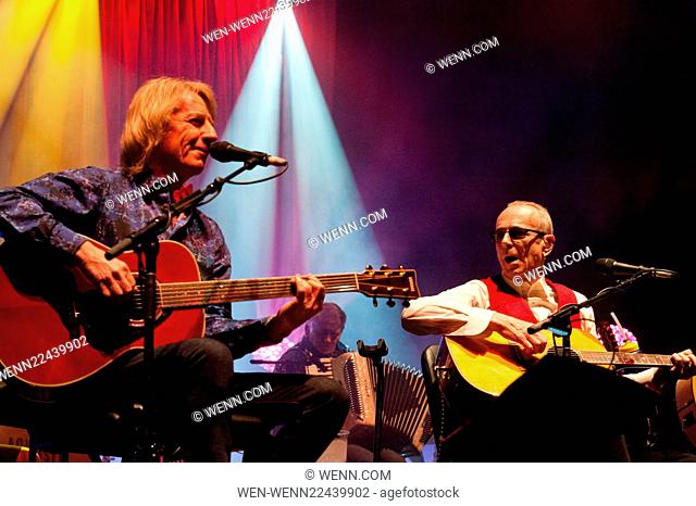 Status Quo performing an acoustic show at the Royal Albert Hall Featuring: Rick Parfitt, Francis Rossie Where: London, United Kingdom When: 30 Apr 2015 Credit:...