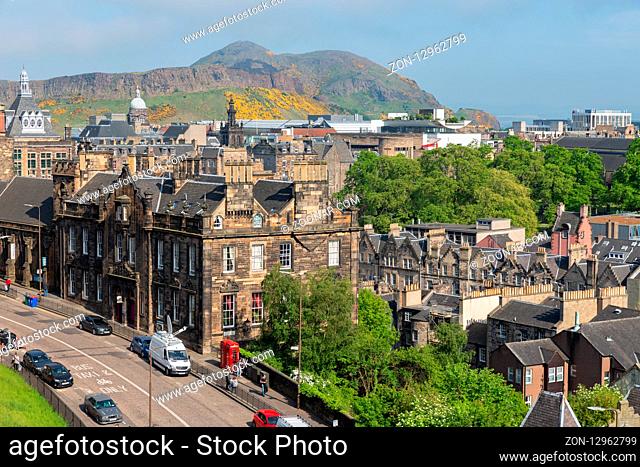 Edinburgh, Scotland - May 24, 2018: