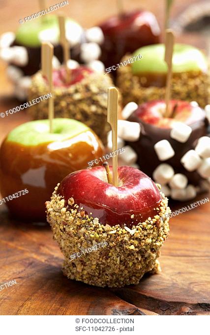 Assorted Candy Apples