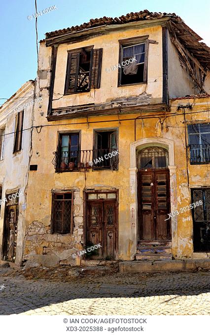 Derelict building, Ayvalik, Turkey