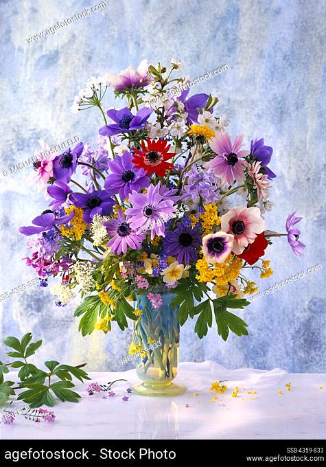 Flower arrangement, studio shot