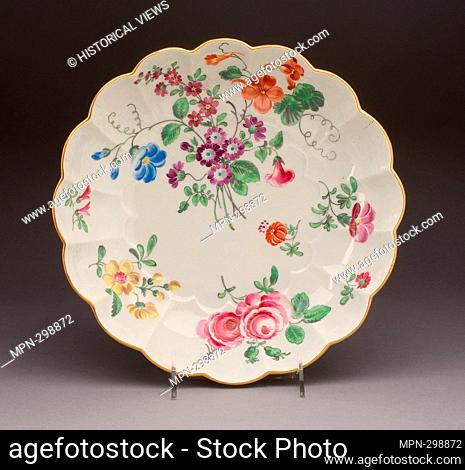 Author: Worcester Royal Porcelain Company. Junket Dish - About 1770 - Worcester Porcelain Factory Worcester, England, founded 1751