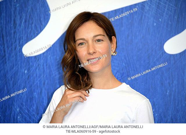 The actress Cristiana Capotondi during the photocall of film Tommaso at 73rd Venice Film Festival, Venice-ITALY-06-09-2016