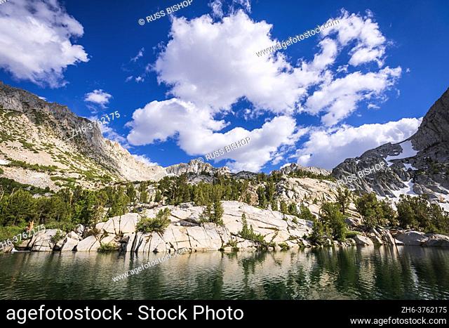 Treasure Lake, John Muir Wilderness, Sierra Nevada Mountains, California USA