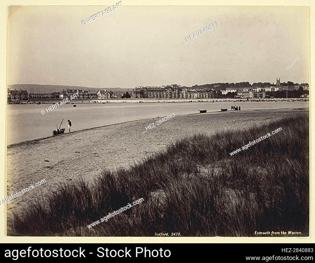 Exmouth from the Warren, 1860/94. Creator: Francis Bedford