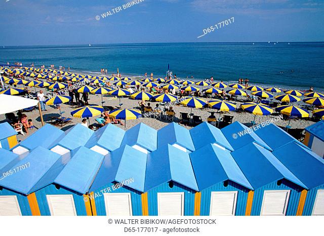 Beach. Celle Ligure. Liguria. Italy