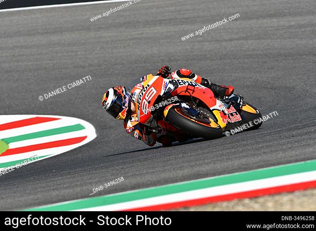Mugello - Italy, 1 June: Spanish Honda Repsol Team rider Jorge Lorenzo in action during 2019 GP of Italy of MotoGP on June 2019 in Italy