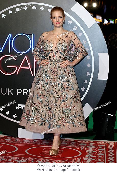 The UK Premiere of 'Molly’s Game' held at the Vue West End - Arrivals Featuring: Jessica Chastain Where: London, United Kingdom When: 06 Dec 2017 Credit: Mario...