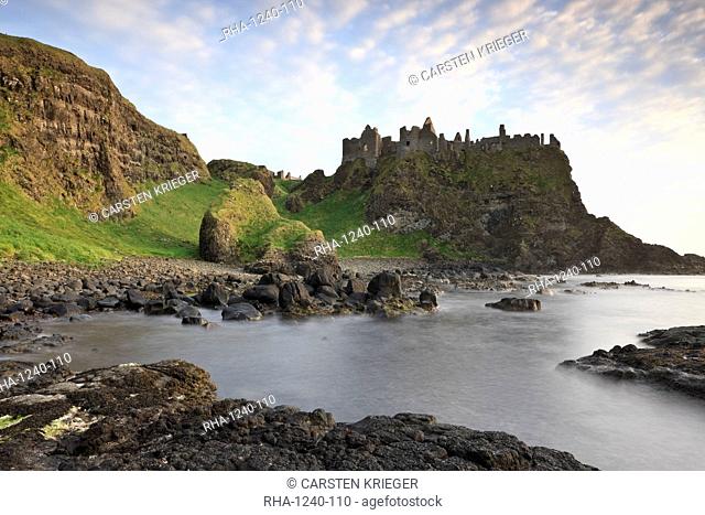 Dunluce Castle, County Antrim, Ulster, Northern Ireland, United Kingdom, Europe