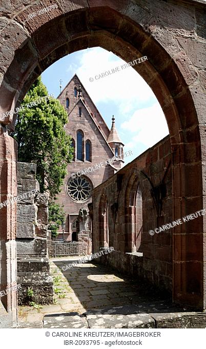Church of St. Peter and Paul, Hirsau Benedictine Monastery, Hirsau, Calw, Northern Black Forest, Baden-Wuerttemberg, Germany, Europe