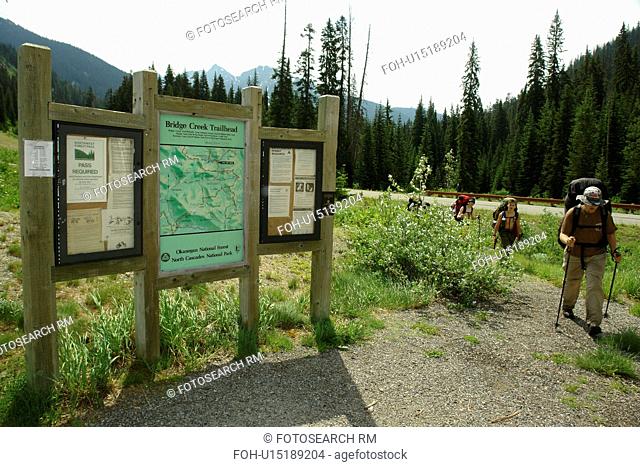 North Cascades Scenic Highway, WA, Washington, Okanogan National Forest, Cascade Range, SR 20, Pacific Crest Trail, PCT, hiking