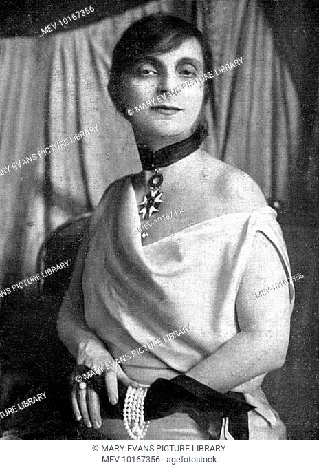 ANNA-ELISABETH MATHIEU, princesse Brancovan, comtesse de NOAILLES French social leader, poet and patron of the arts