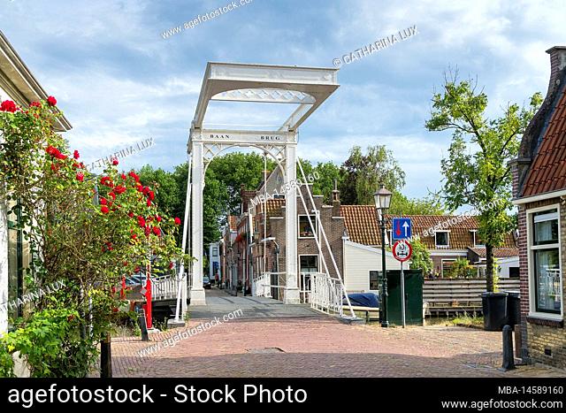 Netherlands, Edam, Old Town, Baan Brug