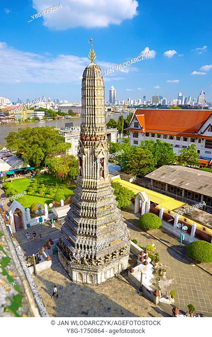 Thailand - Bangkok, Wat Arun Temple Temple of the Dawn