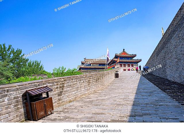 Fortress of Shanhaiguan, built in the Ming Dynasty, Qinhuangdao, Hebei, Province, PR China