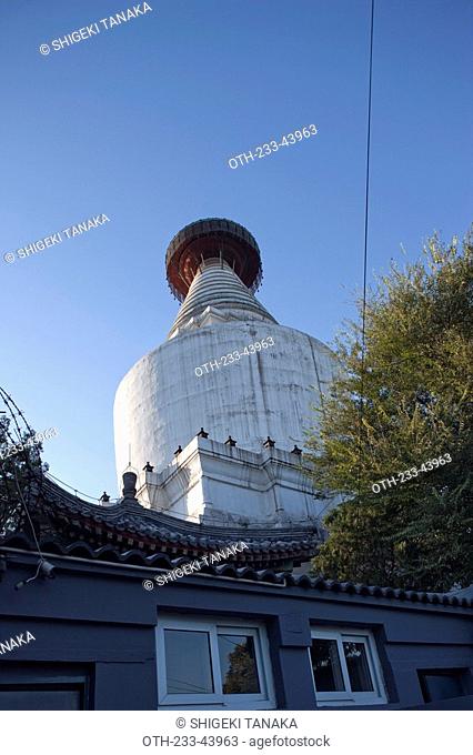 Miaoying temple Baitasi, White Pagoda, Beijing, China