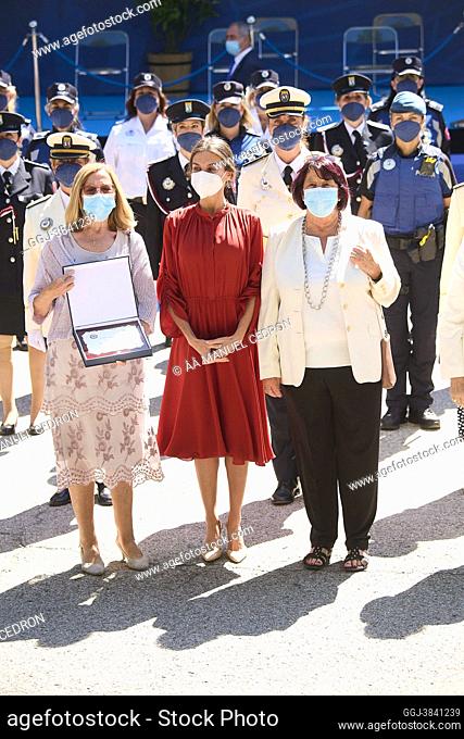 Queen Letizia of Spain attends the delivery of Medals for Professional Merit and the Crosses of Merit on the feast of St