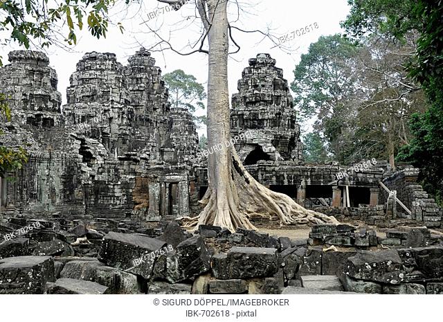 Banteay Kdei Temple, Angkor Thom, Cambodia, Southeast Asia