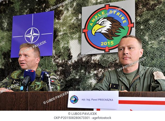 The Ample Strike 2015 NATO aviation exercise, controlled from the helicopter base in Namest, will be held in the locality on August 31-September 22