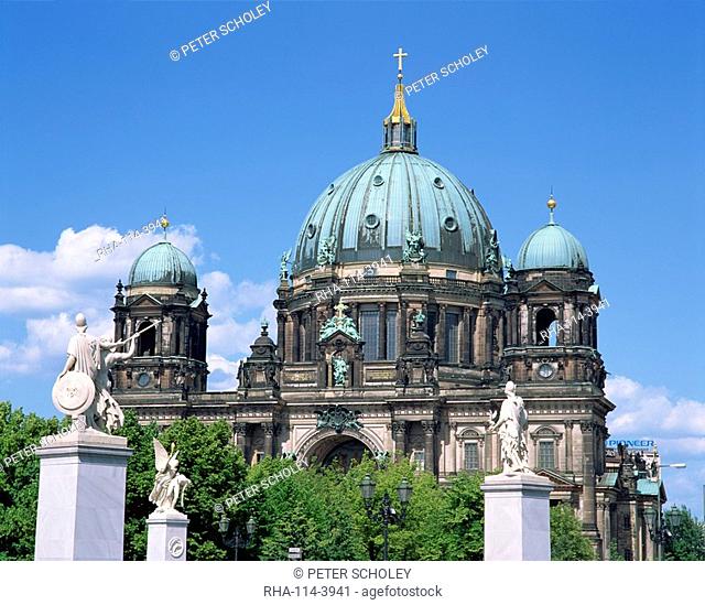 The Berliner Dom in Berlin, Germany, Europe