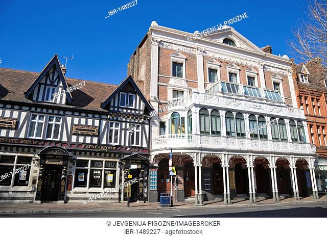 New Theatre Royal, Opera House, Guildhall Walk, Portsmouth, Hampshire, England, United Kingdom, Europe
