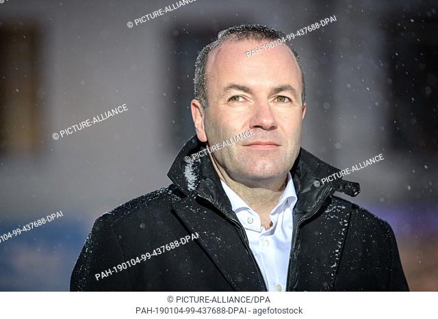 04 January 2019, Bavaria, Seeon: Manfred Weber (CSU), leader of the parliamentary group of the European People's Party (EPP)