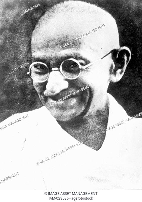 Mahatma Gandhi circa 1930. Mohandas Karamchand Gandhi (2 October 1869 – 30 January 1948). The most prominent political and ideological leader of India during...