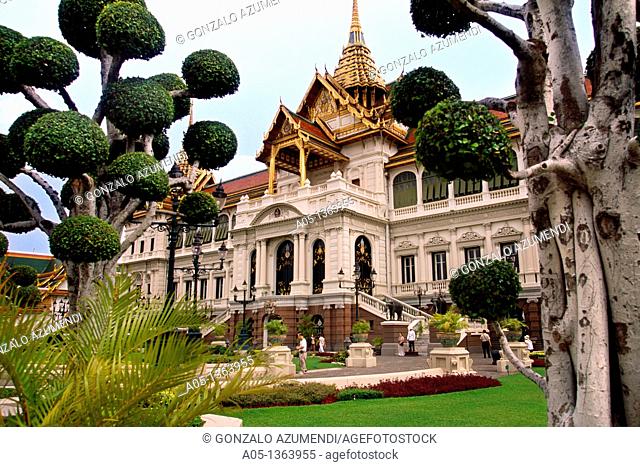 Chakri Maha Prasat Hall  Grand Palace  Bangkok, Thailand, Southeast Asia, Asia