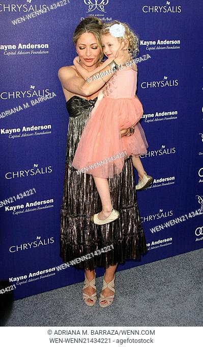 13th Annual Chrysalis Butterfly Ball held at a private residence in Bel Air - Arrivals Featuring: Rebecca Gayheart-Dane and her daughter Billie Beatrice Where:...