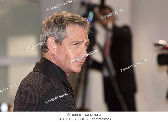 Ben Mendelsohn attends the premiere of 'The King' during the 76th Venice Film Festival at Palazzo del Cinema on the Lido in Venice, Italy, on 02 September 2019
