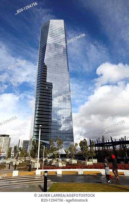 Torre de Cristal, CTBA, Cuatro Torres Business Area, Madrid, Spain