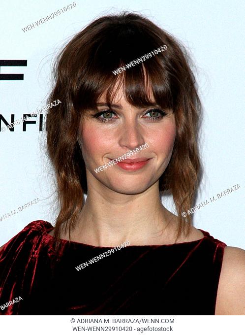 ELLE Women in Hollywood Awards at the Four Seasons Hotel Beverly Hills Featuring: Felicity Jones Where: Los Angeles, California